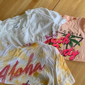 VSCO Beachy Summer Shirts Bundle